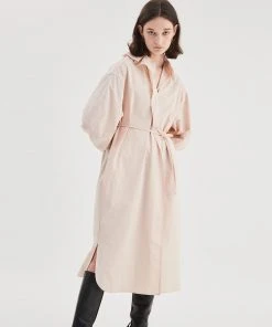 [OPENING SUNSHINE] FW 21 PLEATED KARA VOLUME DRESS