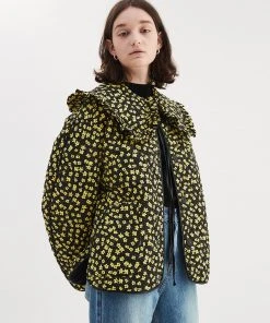 [OPENING SUNSHINE] FW 21 SAILOR KARA QUILTED JAKET YELLOW Best Sellers