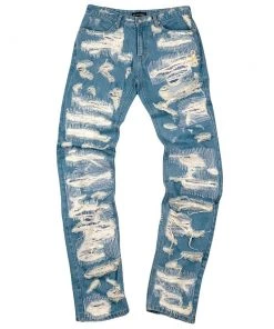 [SURGERY] Seasonless Destroyed Denim Jeans 'light Blue'