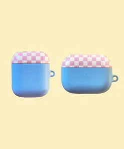 [BIT BY BIT] Seasonless Checkerboard Airpods Case_Blue